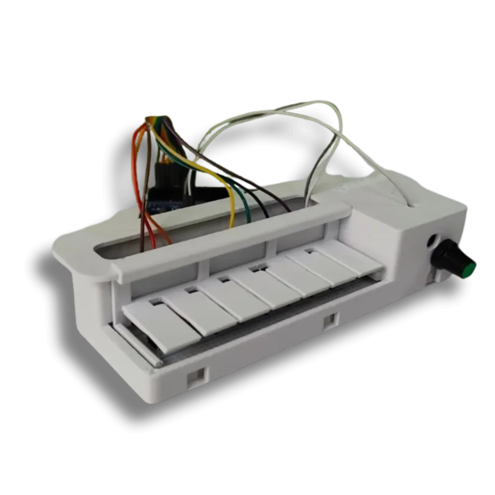RoboKey: yedi tuşlu elektronik piyano